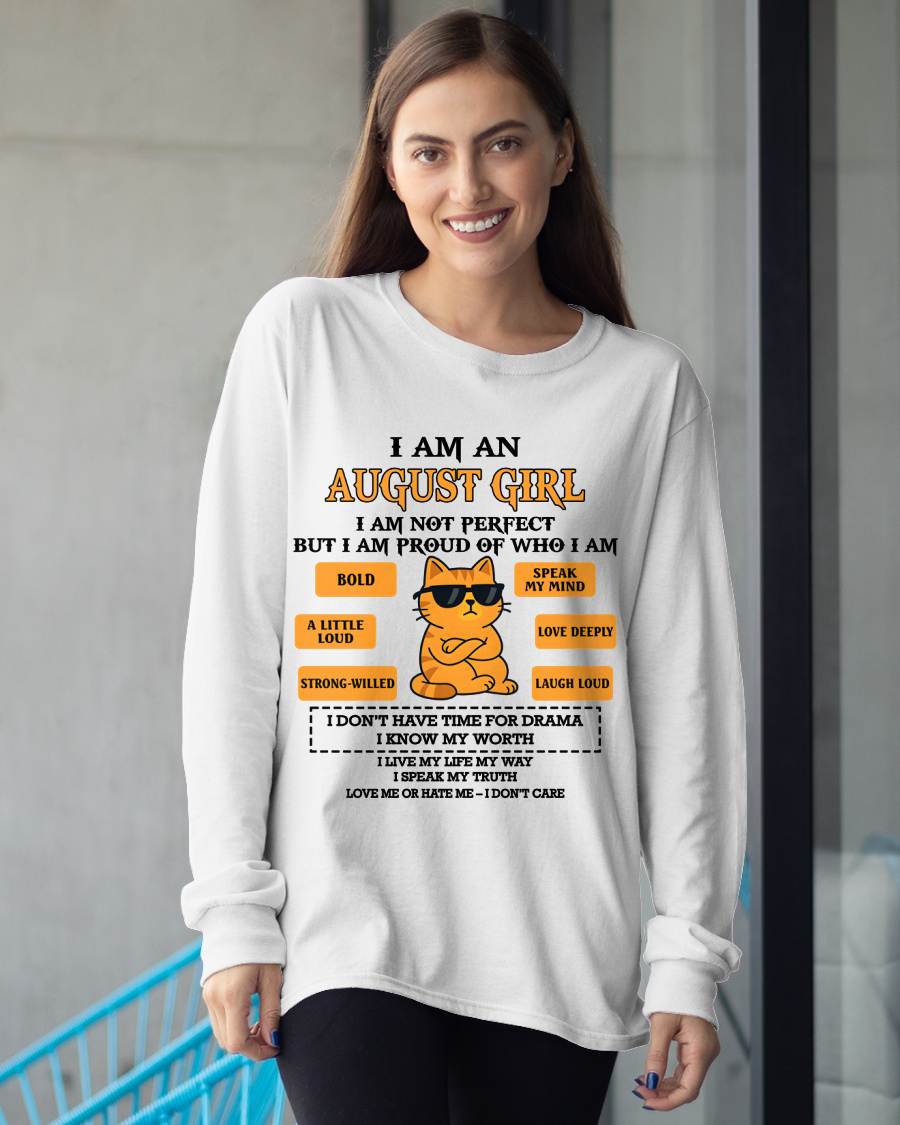 AUGUST SHIRT, I AM PROUD OF WHO I AM - FMA SNOW08 (SKU2603-292-08)