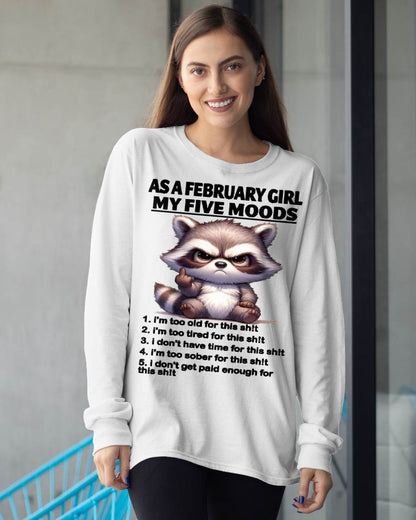 FEBRUARY SHIRT, MY FIVE MOODS - SNOW02 (SKU2603-74-02)