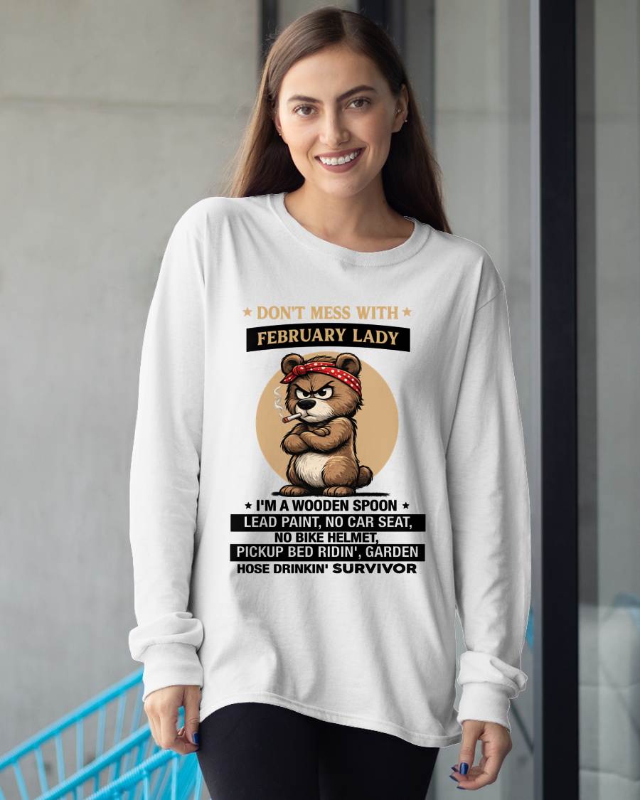FEBRUARY SHIRT, I'M A WOODEN SPOON, LEAD PAINT - SNOW02 (SKU2604-258-02)
