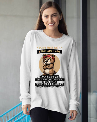 FEBRUARY SHIRT, I'M A WOODEN SPOON, LEAD PAINT - SNOW02 (SKU2604-258-02)