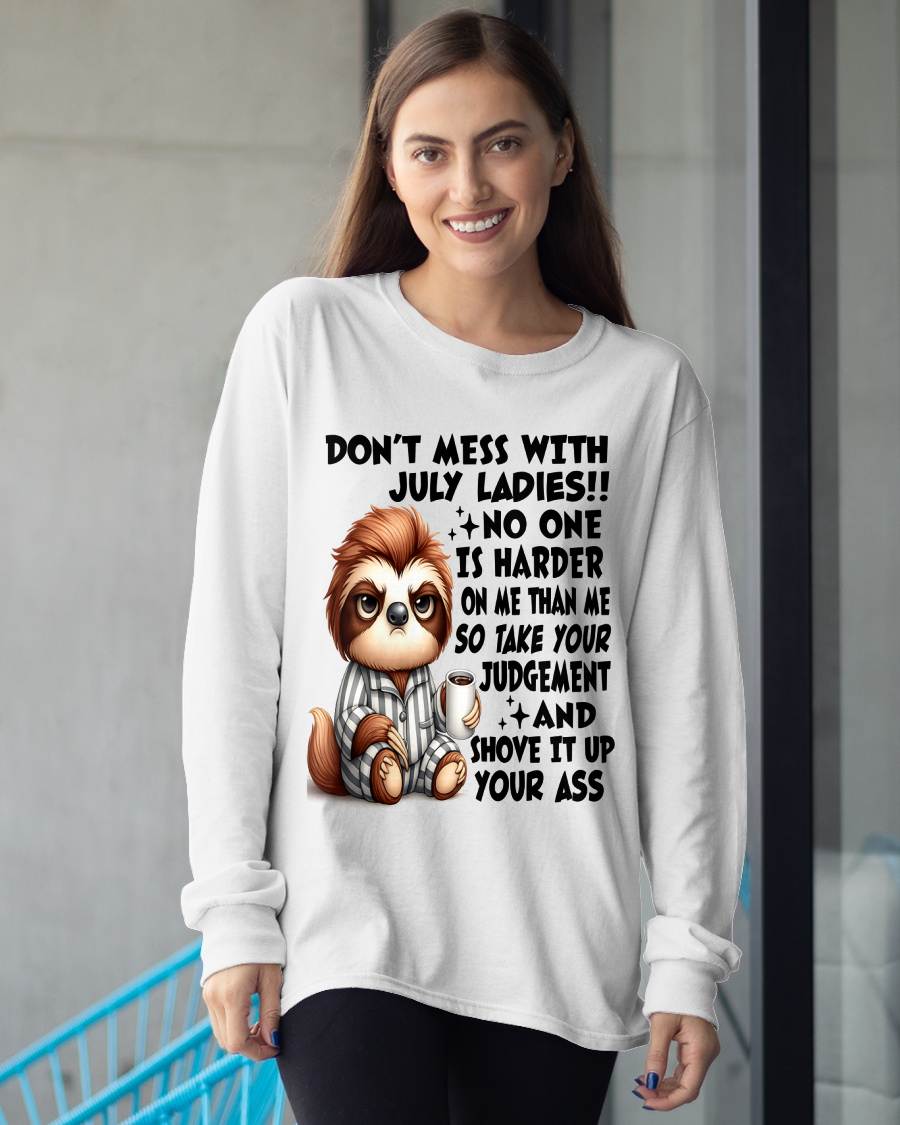 JULY SHIRT NO ONE IS HARDER ON ME THAN ME - SNOW07 (SKU2605-195-07)