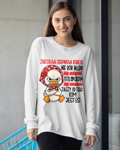 SIERPNIOWA, Moje nastawienie ZALEŻY OD TEGO KIM JESTEŚ - SNOW PO08 (SKU2606-57-08)