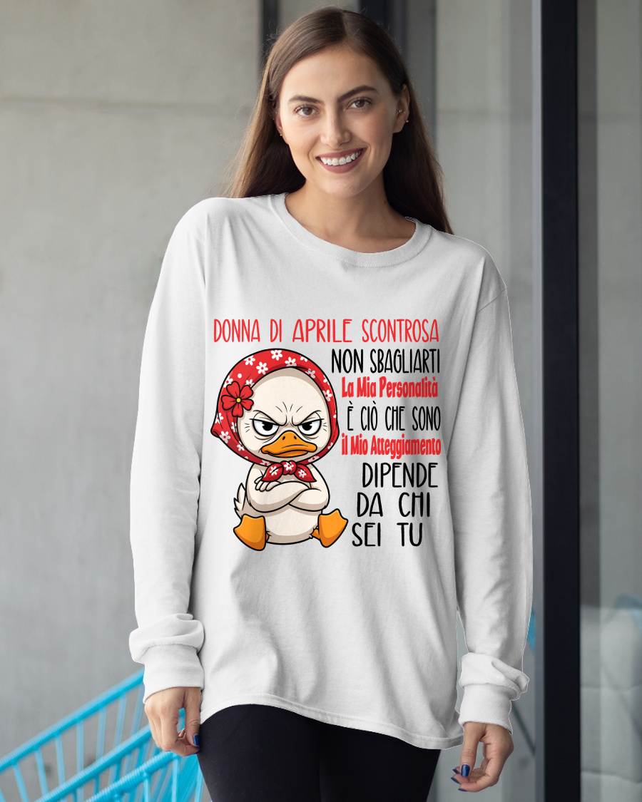 Aprile, NON SBAGLIARTI La Mia Personalità È CIÒ CHE SONO - SNOW Ita04 (SKU2605-267-04)
