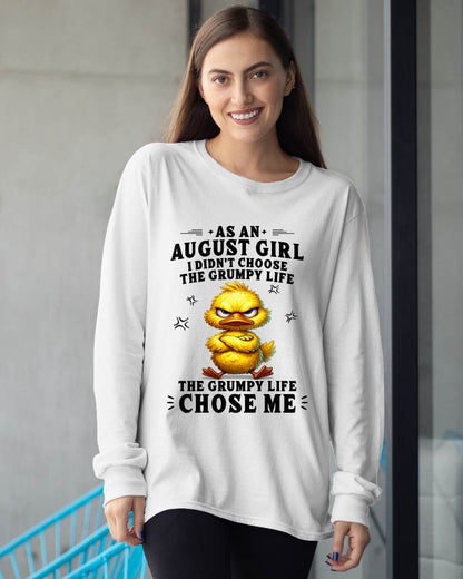 AUGUST SHIRT THE GRUMPY LIFE CHOSE ME - SNOW08 (SKU2605-72-08)