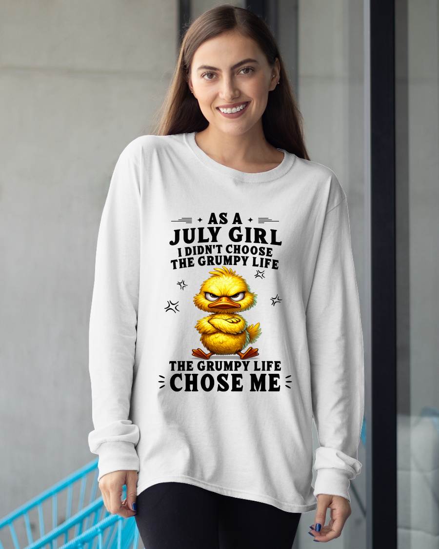 JULY SHIRT THE GRUMPY LIFE CHOSE ME - SNOW07 (SKU2605-72-07)