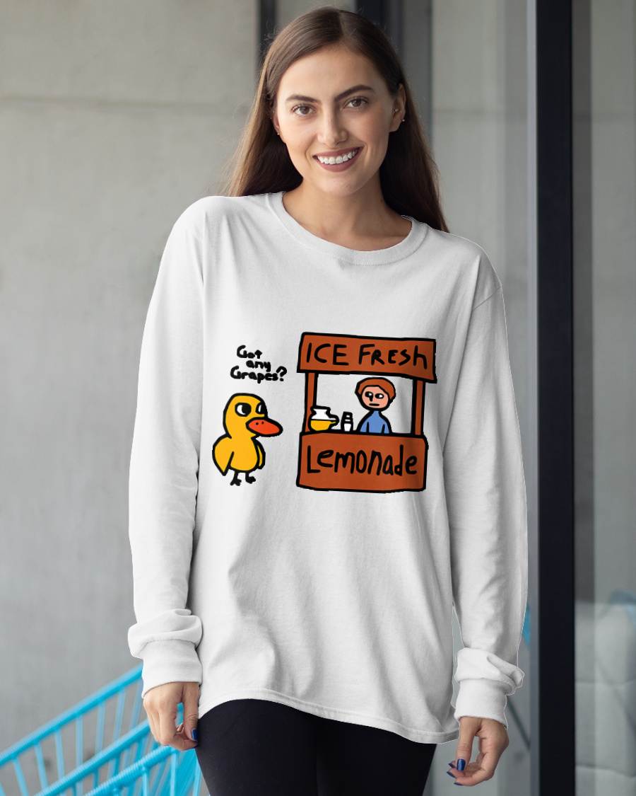 The Duck Song Got Any Grapes Funny Meme T-Shirt