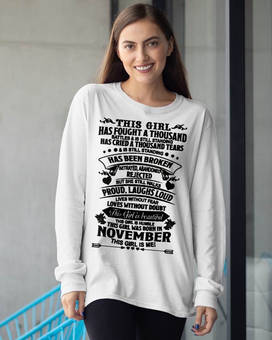 NOVEMBER, This Girl is beautiful - SNOW MALE11 (SKU2602-208-11)