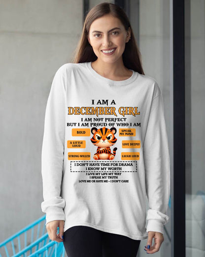 DECEMBER SHIRT, I AM PROUD OF WHO I AM - FMA SNOW12 (SKU2603-294-12)