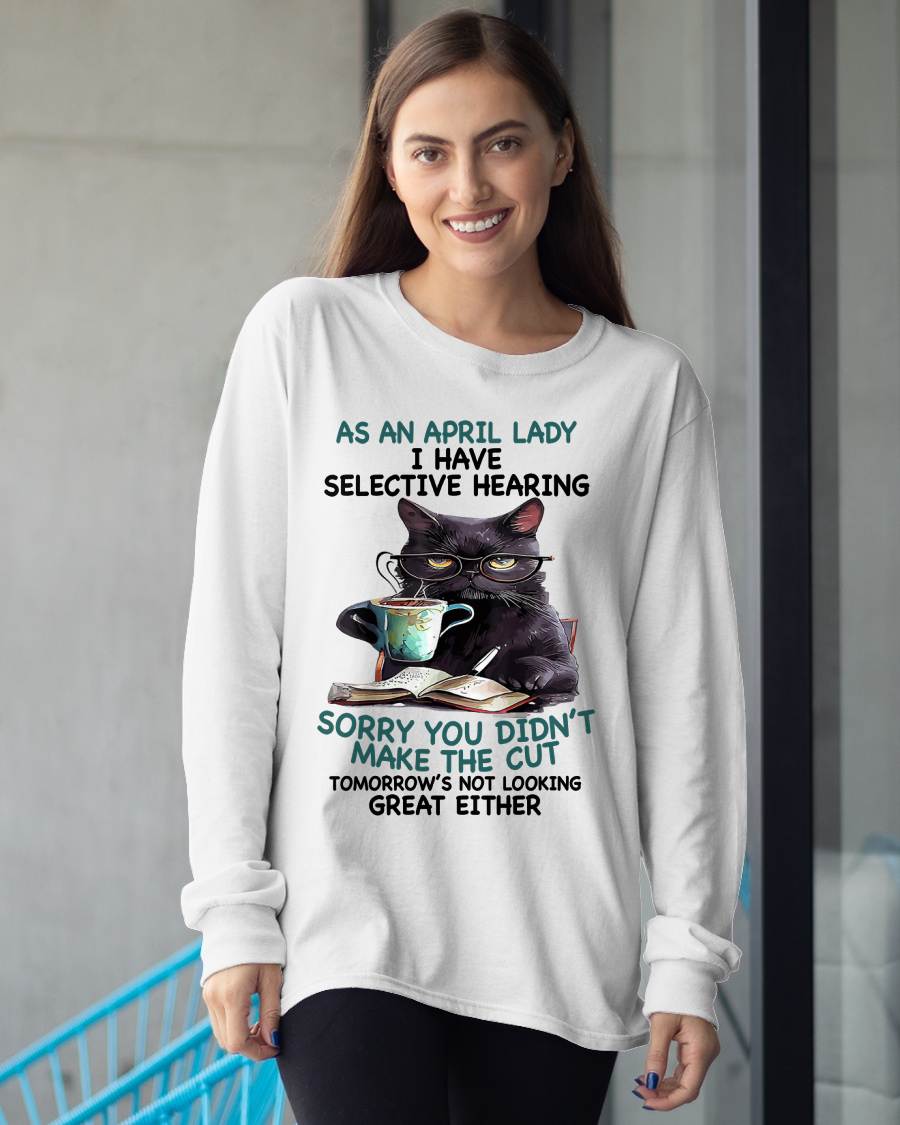APRIL SHIRT, SORRY YOU DIDN’T MAKE THE CUT - SNOW04 (SKU2603-123-04)