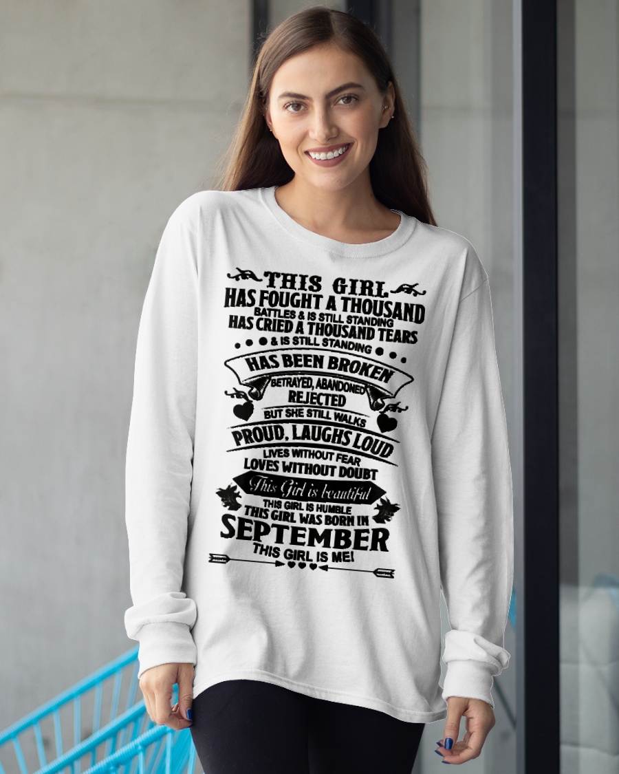 SEPTEMBER, This Girl is beautiful - SNOW MALE09 (SKU2602-208-09)