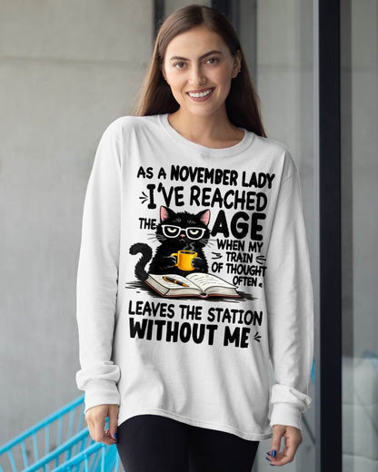 NOVEMBER SHIRT, LEAVES THE STATION WITHOUT ME - SNOW11 (SKU2603-87-11)