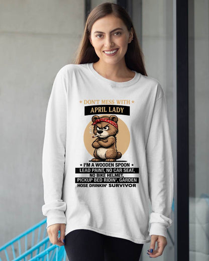APRIL SHIRT, I'M A WOODEN SPOON, LEAD PAINT - SNOW04 (SKU2604-258-04)