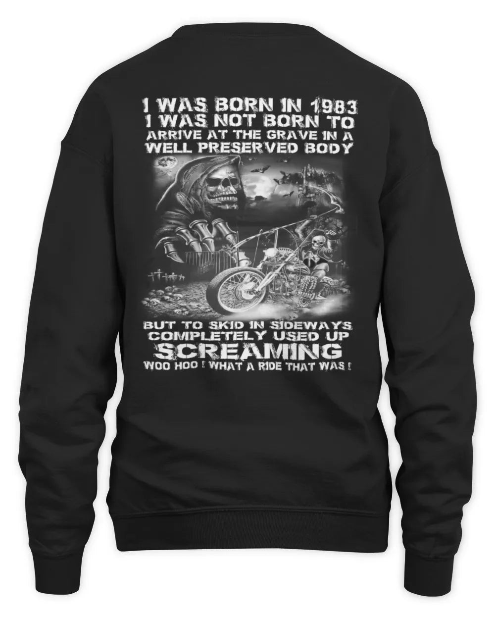 1983 I WAS BORN TO RIDE US1983