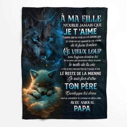 Cadeau Spécial Pour Ta Fille Couverture - De Papa (SKUB12-161)