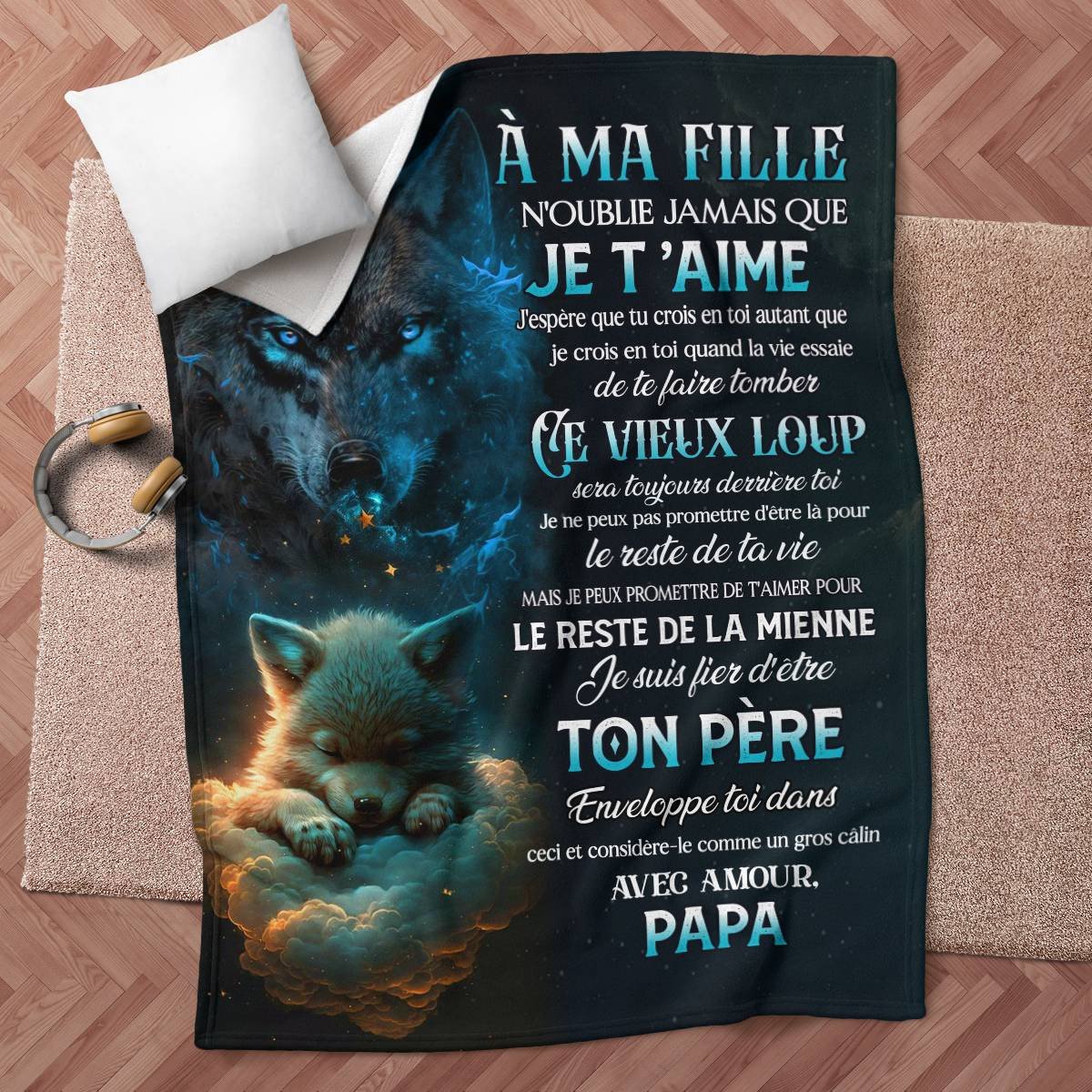 Cadeau Spécial Pour Ta Fille Couverture - De Papa