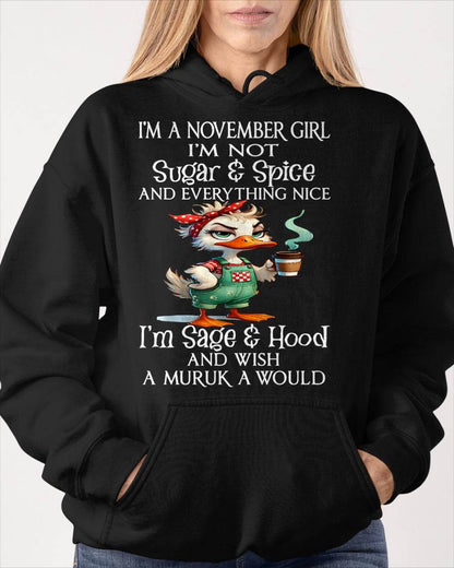 NOVEMBER SHIRT, I’M NOT SUGAR & SPICE - SNOW MALE11 (SKU2603-44-11)