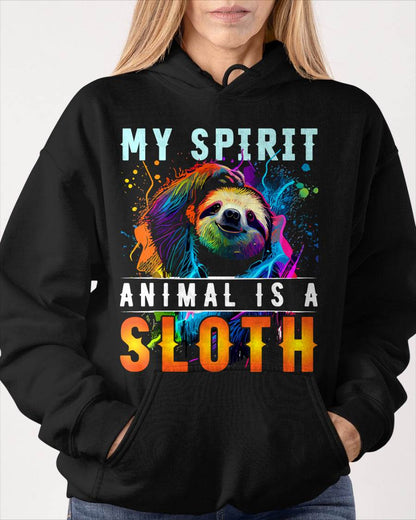 My Spirit Animal is A Sloth T-Shirt Funny Sloths T-Shirt