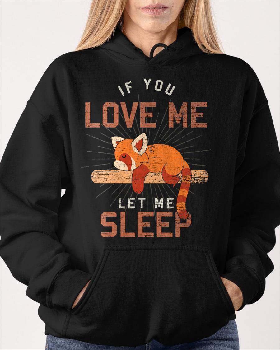 Cute Sleeping Animal PJ Napping Pajama Sleeping Red Panda T-Shirt