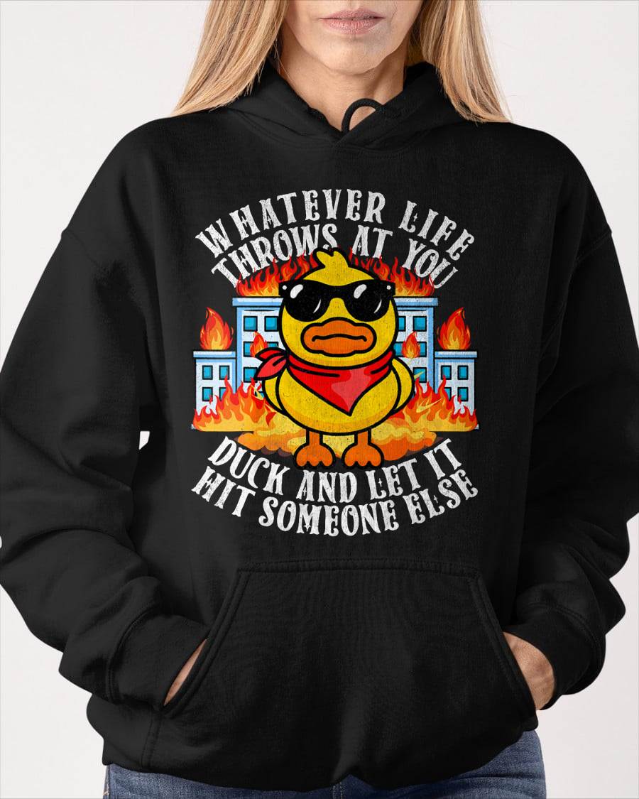 Sarcastic Funny Duck Shirt Funny Joke Quote Humor Duck Meme T-Shirt