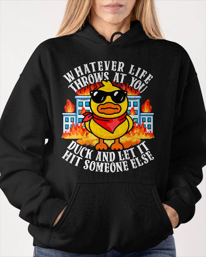 Sarcastic Funny Duck Shirt Funny Joke Quote Humor Duck Meme T-Shirt