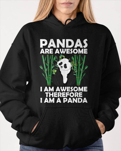 Funny Panda Design for Men Women Boys Girls Panda Bear Lover T-Shirt