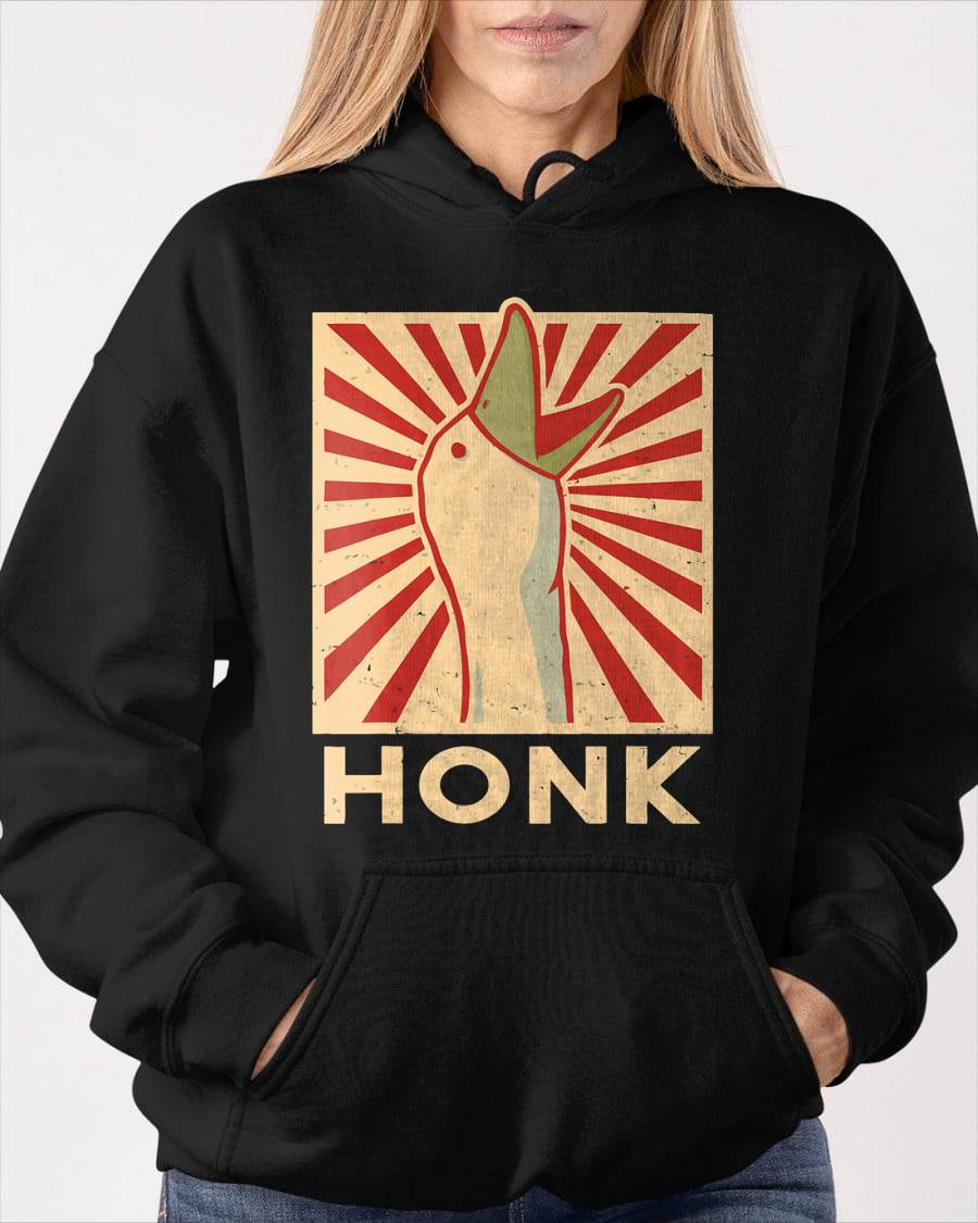 Honk Goose - Funny Duck Chicken Meme Idea T-Shirt