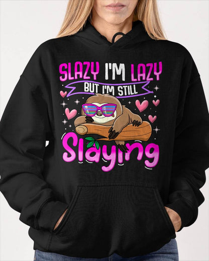 Tween Girl Shirt Funny Animal Sloth Trendy Slazy Gift T-Shirt