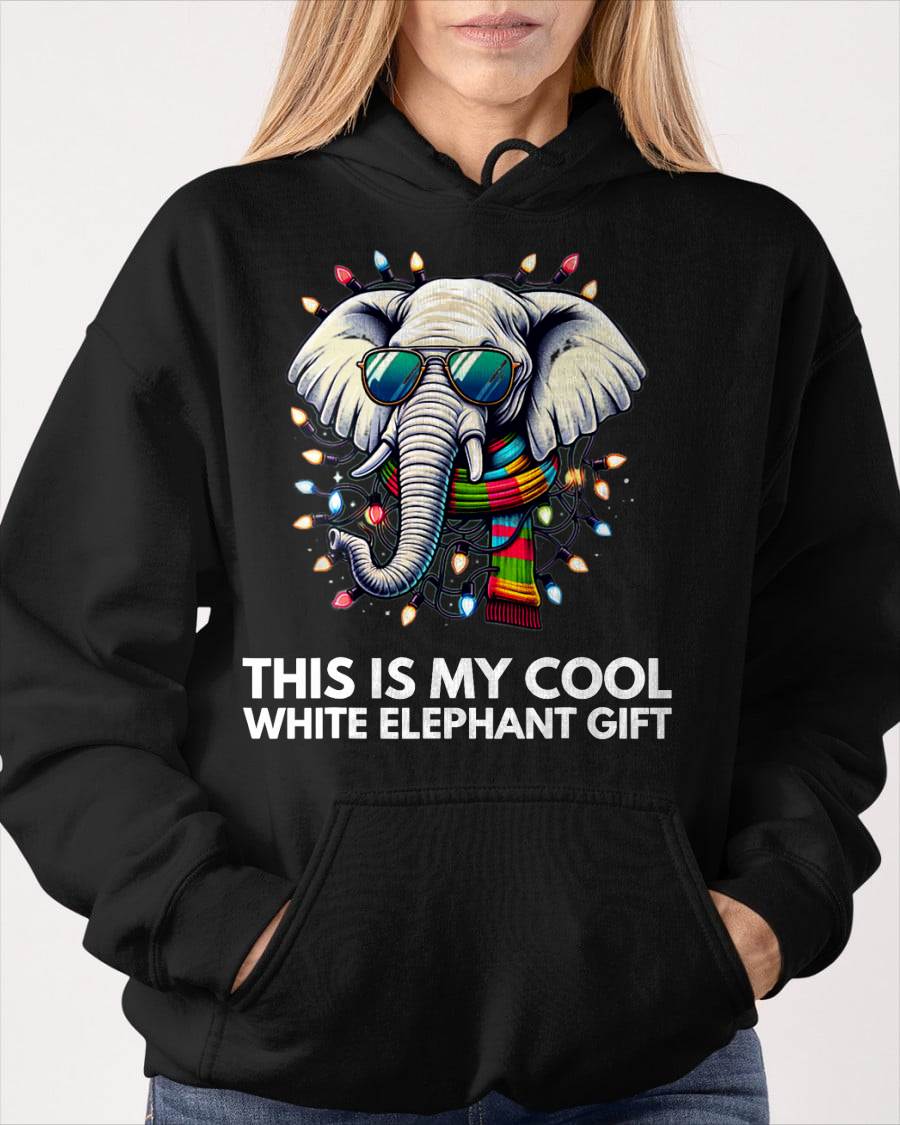 Funny White Elephant Wrapped Elephant Dumb T-Shirt