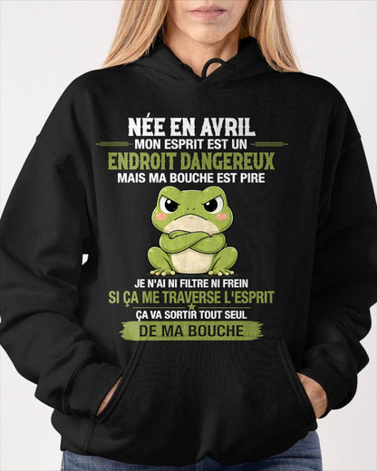 AVRIL SHIRT JE N'AI NI FILTRE NI FREIN - SNOW04 (SKU2605-144-04)