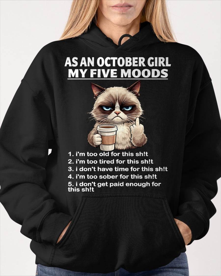 OCTOBER SHIRT, MY FIVE MOOD - SNOW10 (SKU2603-147-10)