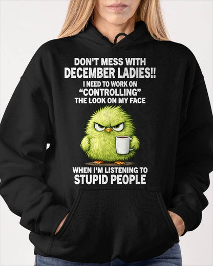DECEMBER SHIRT I NEED TO WORK ON CONTROLLING THE LOOK ON MY FACE - SNOW12 (SKU2605-150-12)
