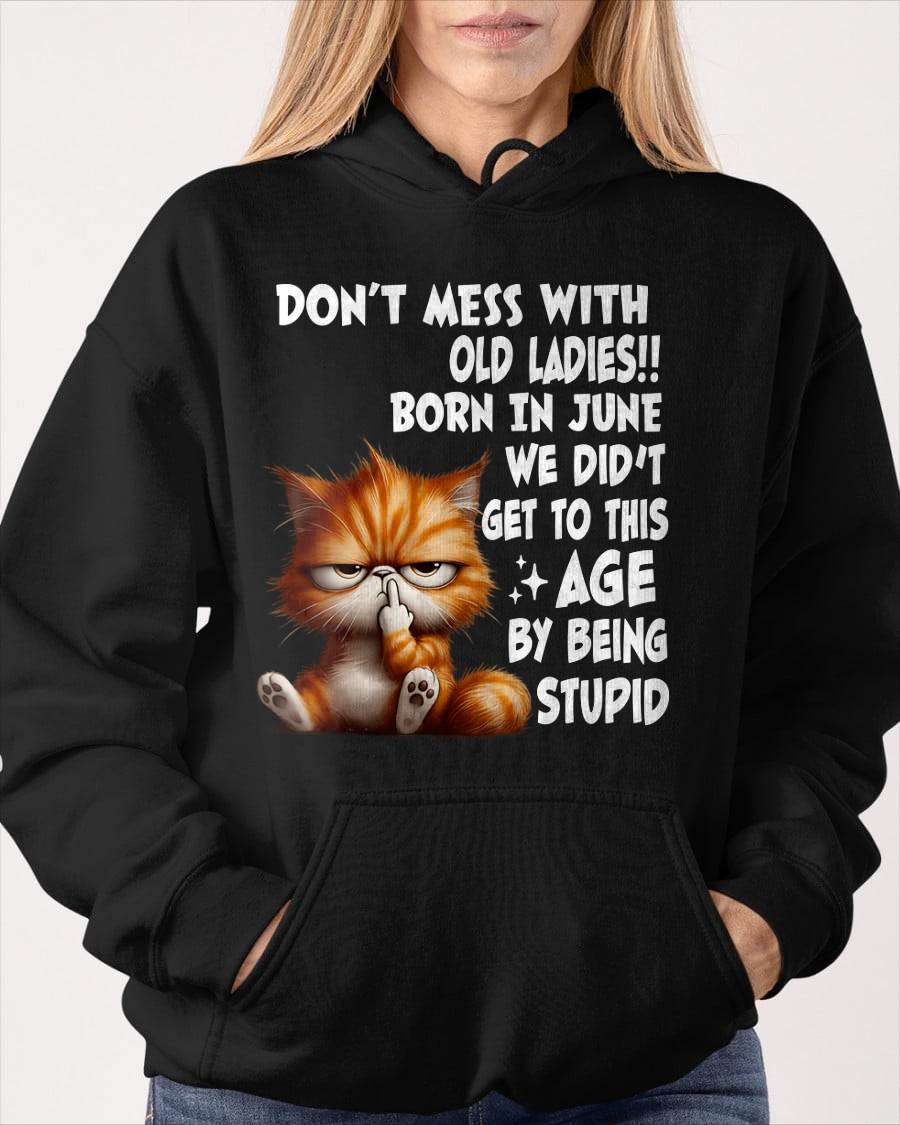 JUNE SHIRT, DON’T MESS WITH OLD LADIES - FMA SNOW06 (SKU2604-31-06)