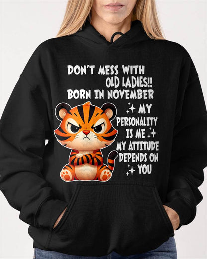 NOVEMBER SHIRT, MY ATTITUDE DEPENDS ON YOU - FMA SNOW11 (SKU2604-60-11)