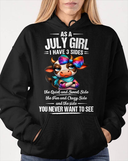JULY SHIRT, I HAVE 3 SIDES - SNOW07 (SKU2605-103-07)