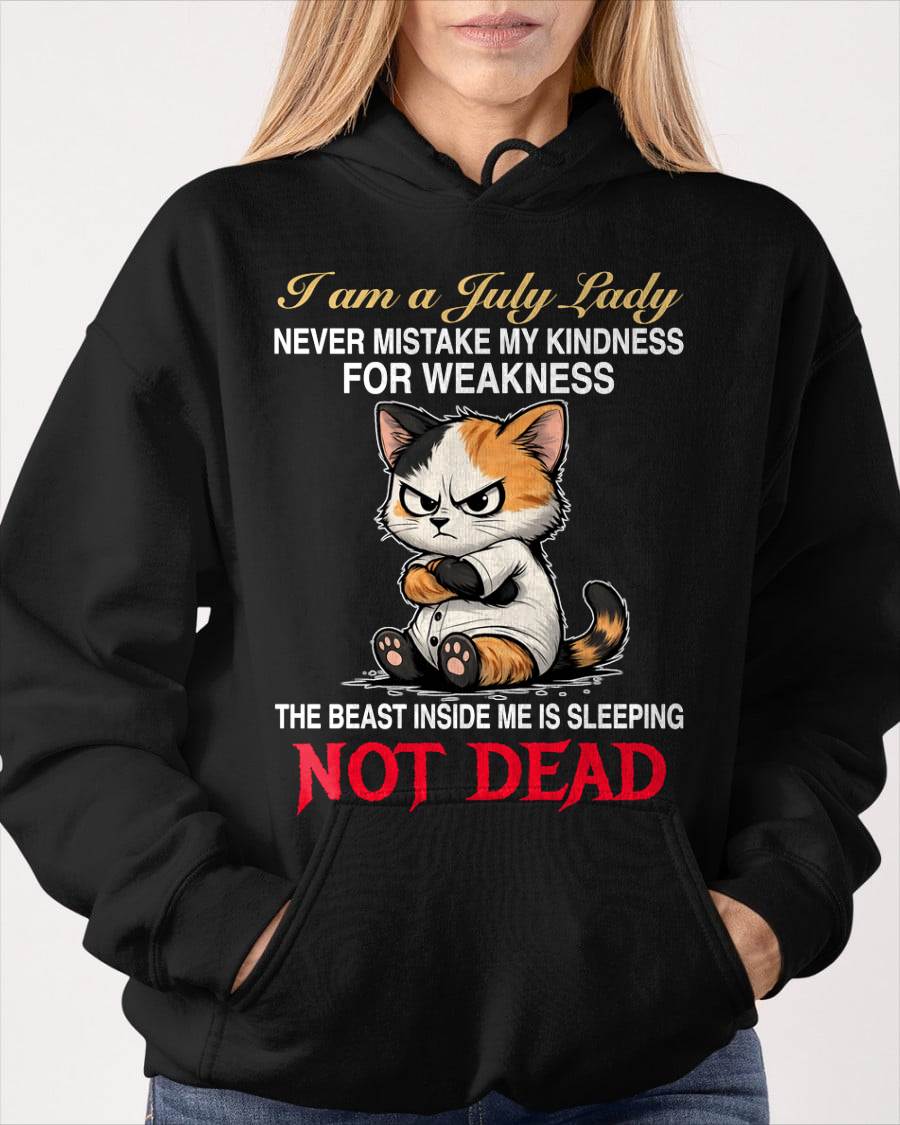 JULY SHIRT, THE BEAST INSIDE ME IS SLEEPING NOT DEAD - FMA SNOW07 (SKU2604-160-07)