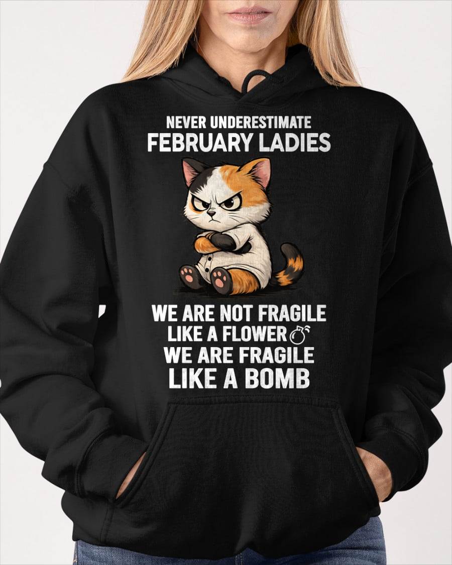 FEBRUARY SHIRT, WE ARE FRAGILE LIKE A BOMB - FMA SNOW02 (SKU2603-349-02)