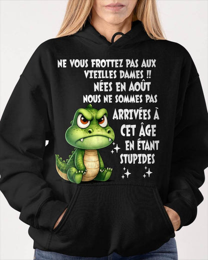 AOÛT SHIRT NE VOUS FROTTEZ PAS AUX VIEILLES DAMES - SNOW08 (SKU2605-124-08)