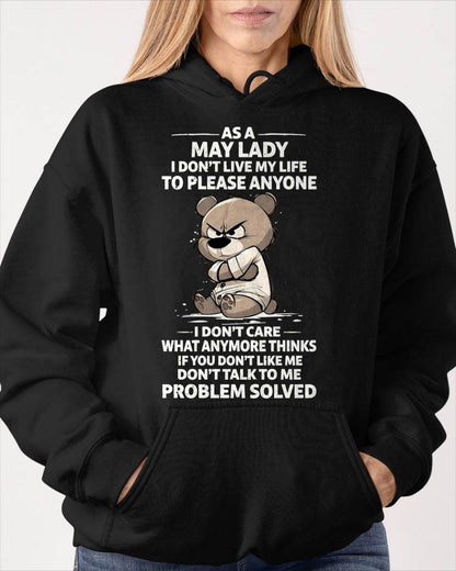 MAY SHIRT, I DON’T LIVE MY LIFE TO PLEASE ANYONE - FMA SNOW05 (SKU2603-367-05)