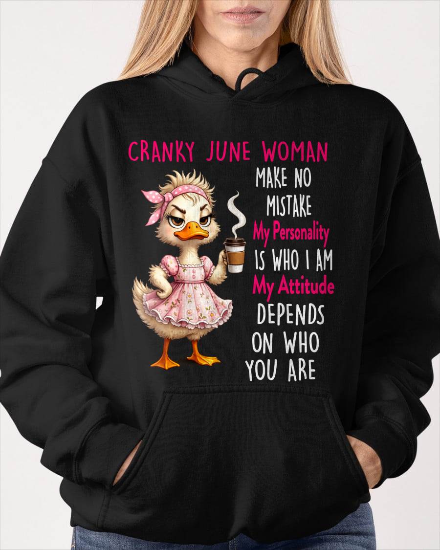 JUNE SHIRT, MY PERSONALITY IS WHO I AM - SNOW06 (SKU2605-264-06)