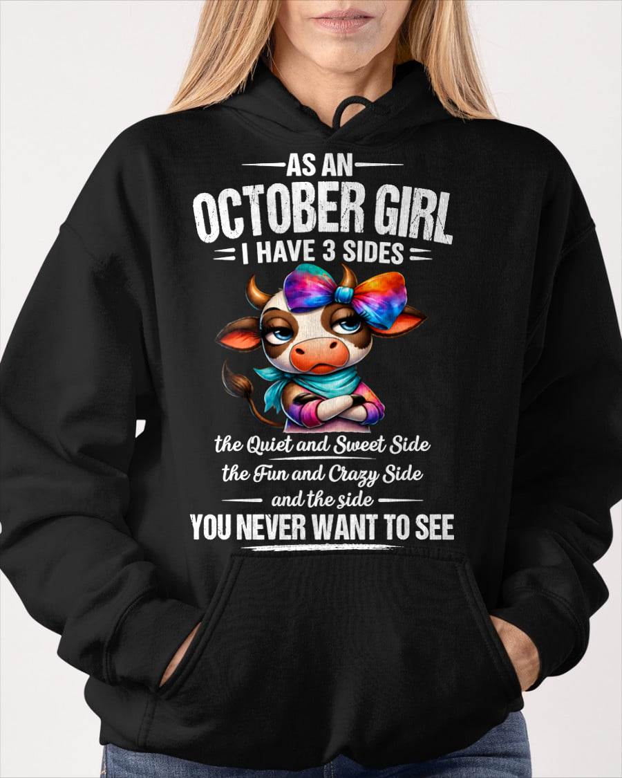 OCTOBER SHIRT, I HAVE 3 SIDES - SNOW10 (SKU2605-103-10)