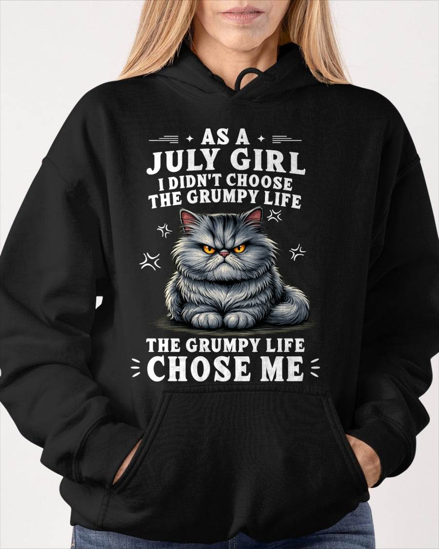 JULY SHIRT THE GRUMPY LIFE CHOSE ME - SNOW07 (SKU2605-68-07)