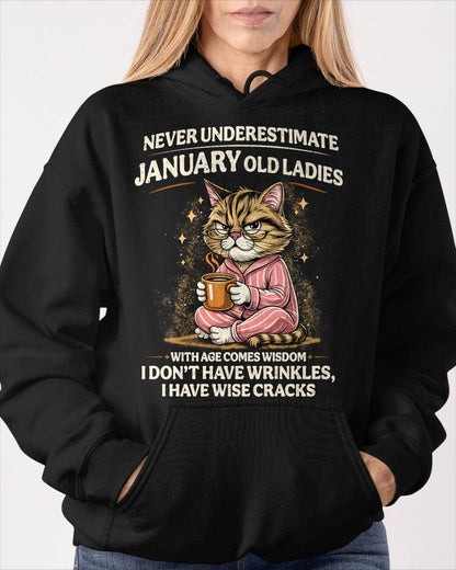 JANUARY SHIRT, With age comes wisdom - FMA SNOW01 (SKU2604-99-01)