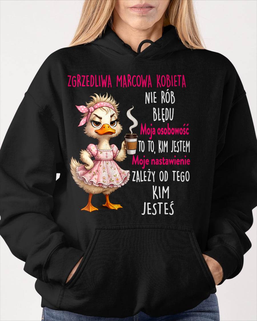 MARCOWA, Moje nastawienie ZALEŻY OD TEGO KIM JESTEŚ - SNOW PO03 (SKU2606-56-03)
