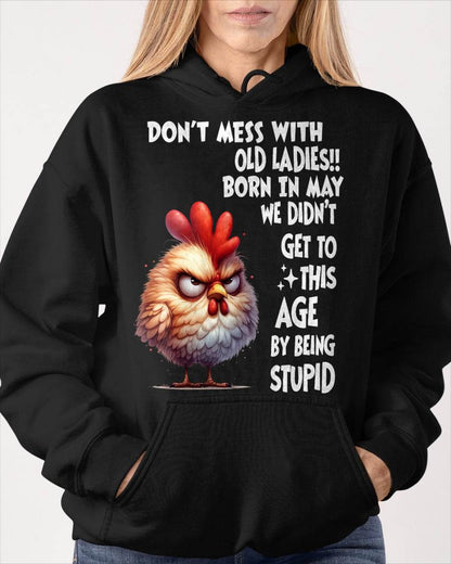 MAY SHIRT, DON’T MESS WITH OLD LADIES - SNOW05 (SKU2603-133-05)
