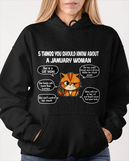 JANUARY SHIRT, 5 THINGS YOU SHOULD KNOW ABOUT THIS WOMAN - SNOW01 (SKU2604-312-01)