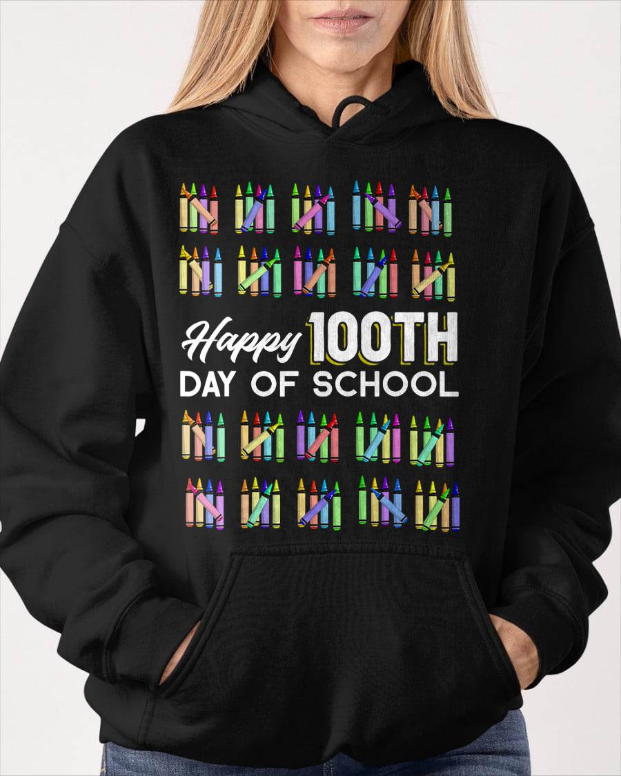 Happy 100th Day of School Student Gift 100 Days of School T-Shirt