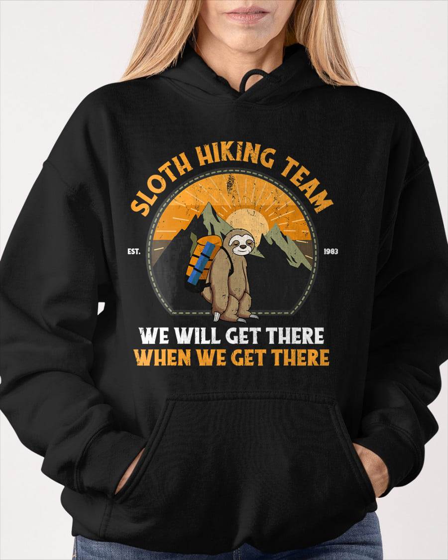 Sloth Hiking Sloth Hiking Team T-Shirt