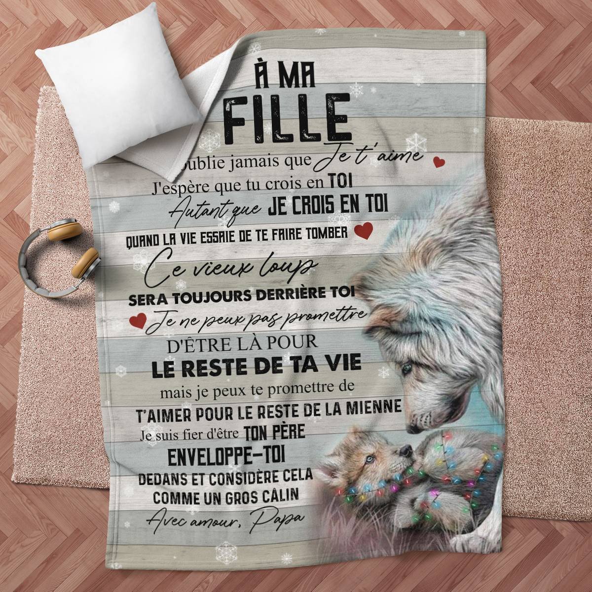 Cadeau Spécial Pour Ta Fille Couverture - De Papa