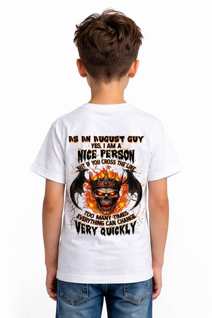 AUGUST SHIRT, EVERYTHING CAN CHANGE VERY QUICKLY - SNOW08 (SKU2605-78-08)