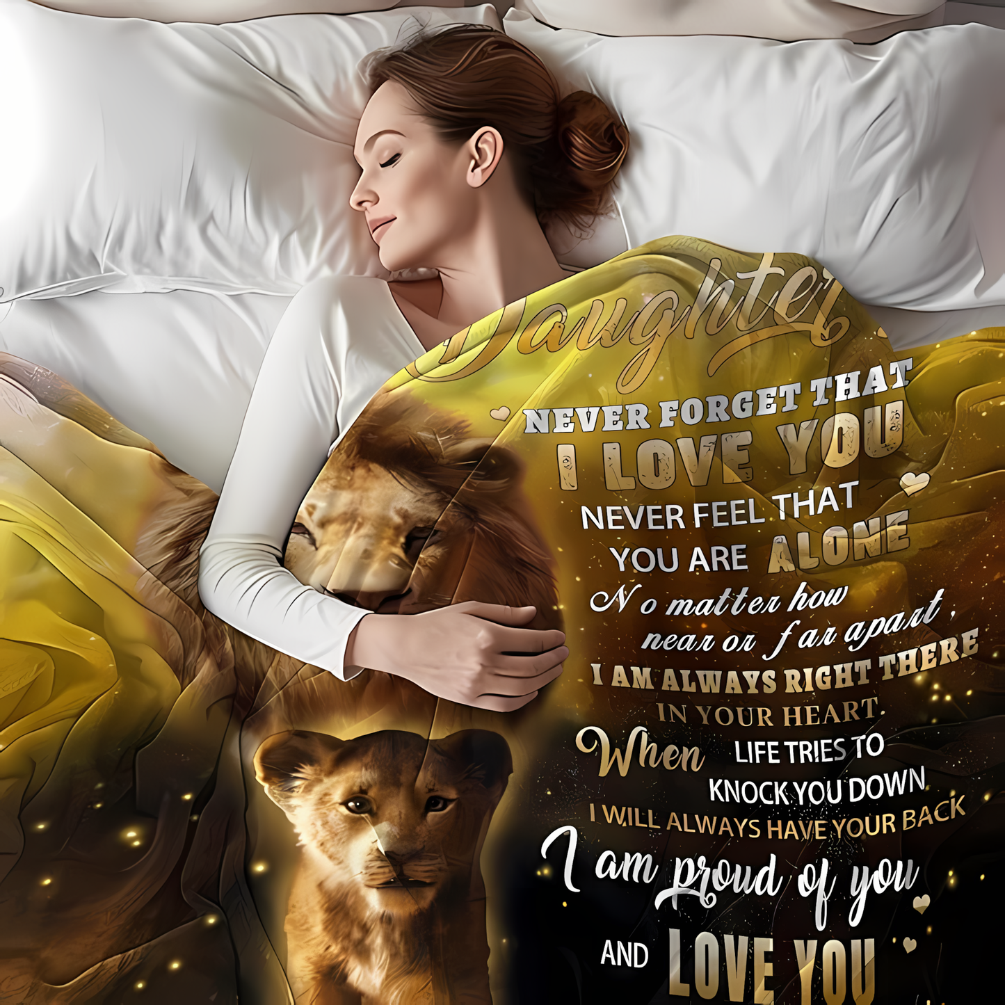 Special Gift For Your Daughter Blanket - From Dad